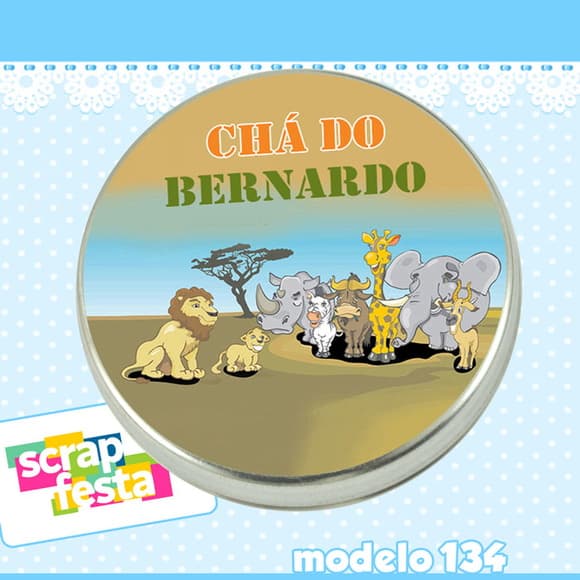Lembrancinhas de Chá de Bebê Latinhas