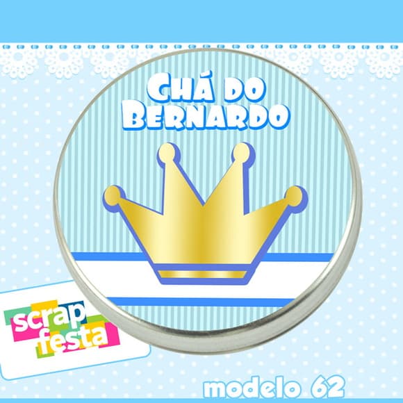 Lembrancinhas de Chá de Bebê Latinhas