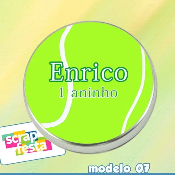 Latinhas Personalizadas Esporte Tênis