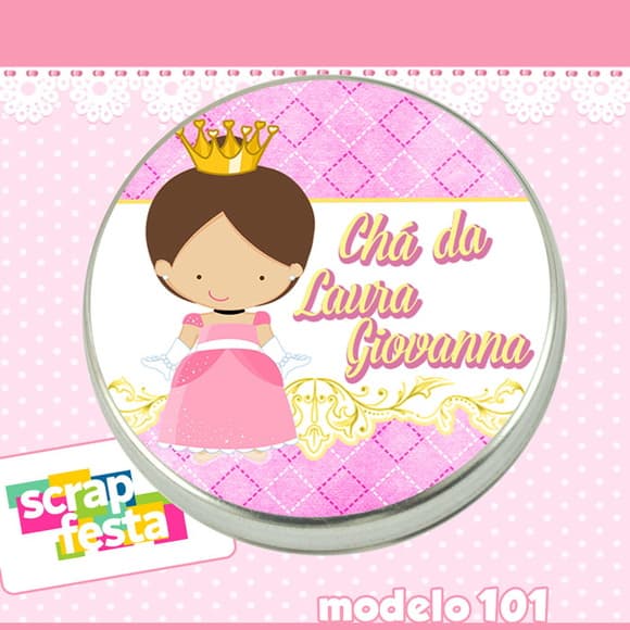 Lembrancinhas de Chá de Bebê Latinhas
