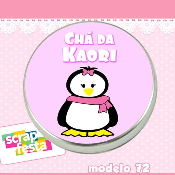 Lembrancinhas de Chá de Bebê Latinhas