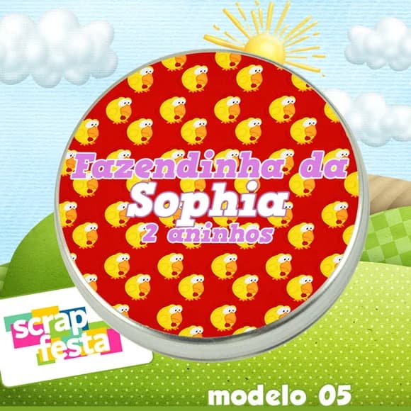 Latinhas Personalizadas Festa Fazendinha