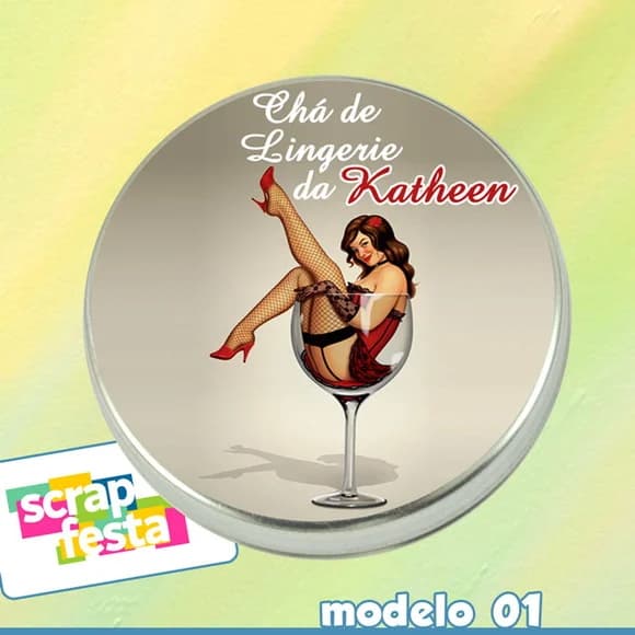 Latinhas 5x1 Festa Chá de Lingerie
