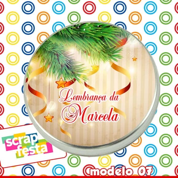Latinhas 5x1 para Lembrancinhas de Natal