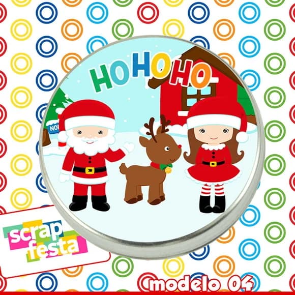 Latinhas 5x1 para Lembrancinhas de Natal