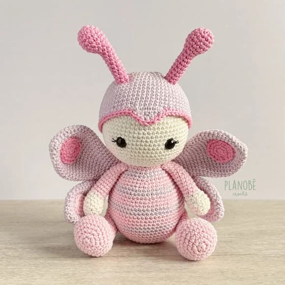 Borboleta Amigurumi