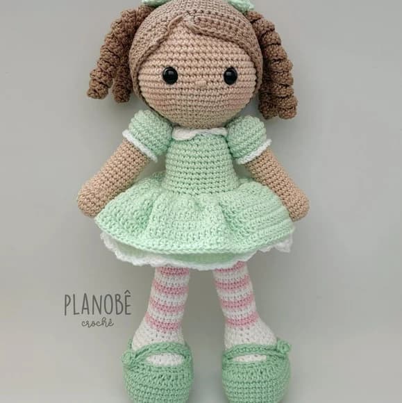 Boneca Mary Amigurumi