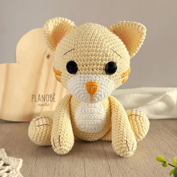 Gatinho Miau - Amigurumi