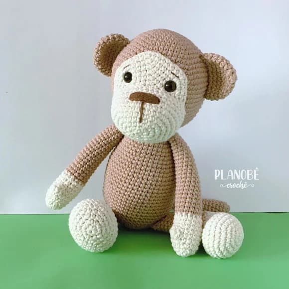 Macaco Bob - Amigurumi