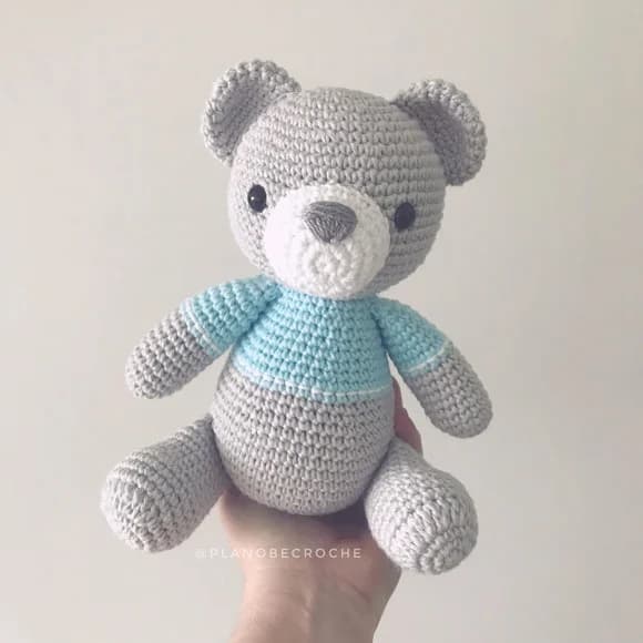 Ursinho Toddy Amigurumi