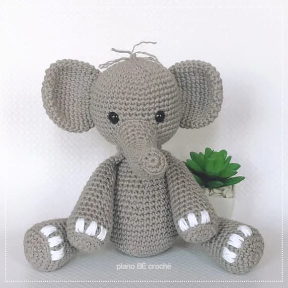 Elefante Bert - Amigurumi