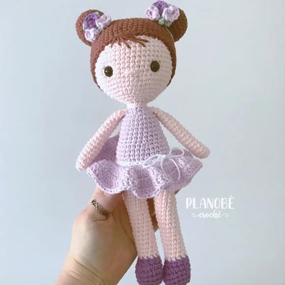 Boneca Chloe - Amigurumi