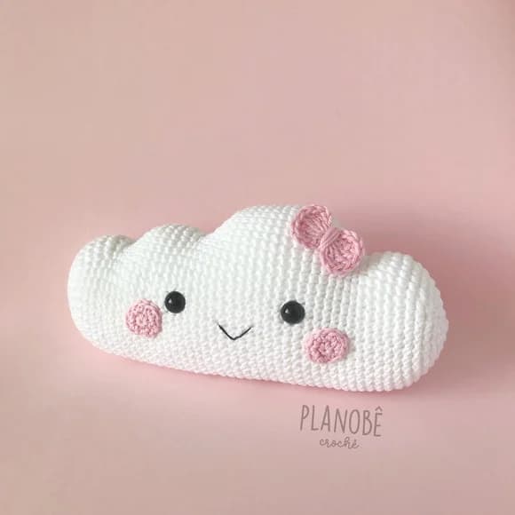 Nuvem Feliz - Amigurumi
