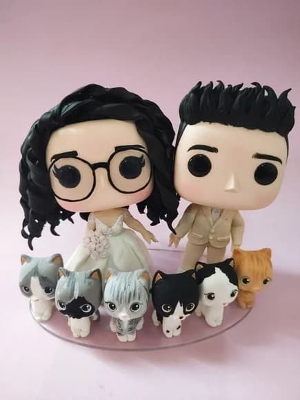 Funko Pop Noivinhos com Gatinhos