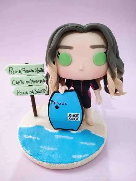 Funko Pop Personalizado Surfista
