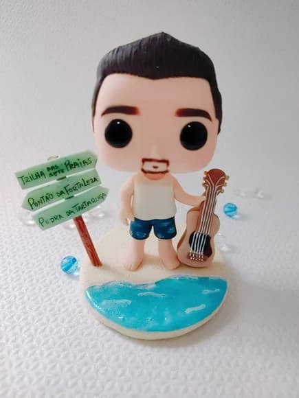 Funko Pop Personalizado - Praia
