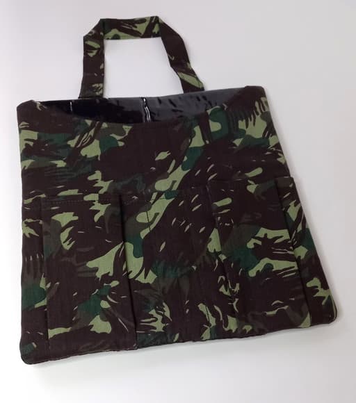 Lixeira para Carro em tecido com Bolsos
