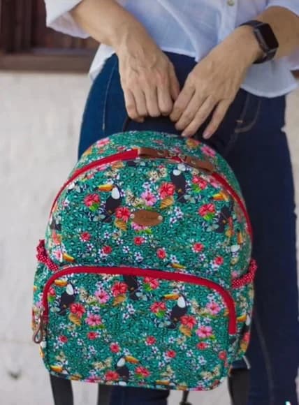 Mochila Marina m Maternidade e Escolar