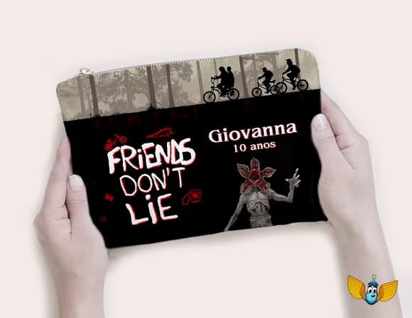 Necessaire Stranger Things Personalizada