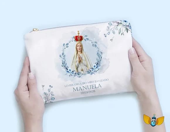 Necessaire Batizado Nossa Senhora de Fátima
