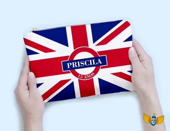 Necessaire Inglesa 15 Anos Personalizada