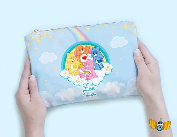 Necessaire Ursinhos Carinhosos Personalizada