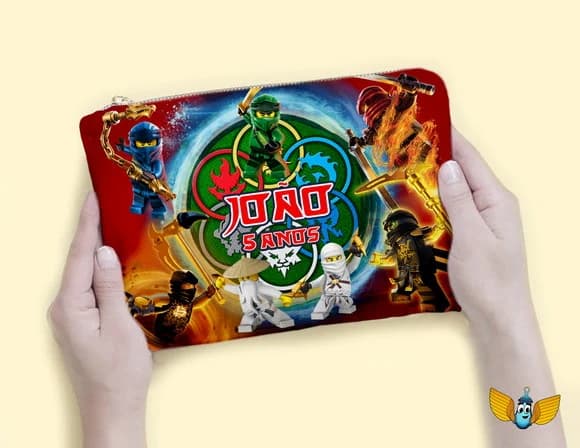 Necessaire Ninjago Personalizada