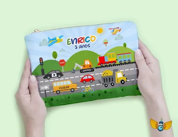 Necessaire Transportes Personalizada