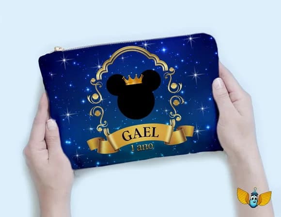 Necessaire Mickey Realeza Personalizada