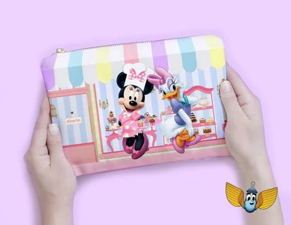 Necessaire Minnie Confeitaria Personalizada