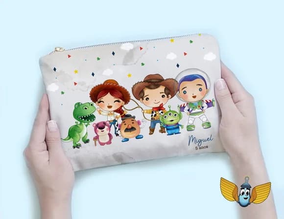 Necessaire Toy Story Baby Aquarela Personalizada