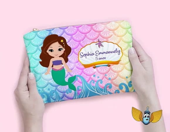 Necessaire Sereia Teen Personalizada