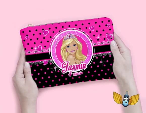 Necessaire Barbie Charme Personalizada