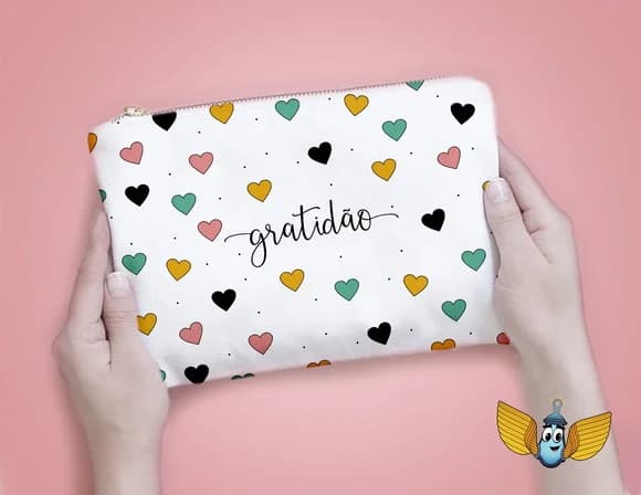 Necessaire Gratidão Personalizada