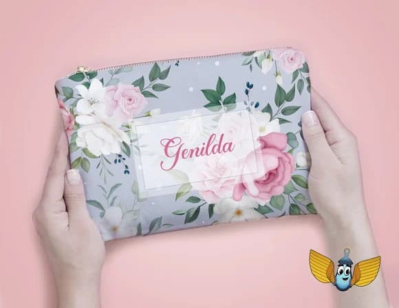 Necessaire Floral Personalizada