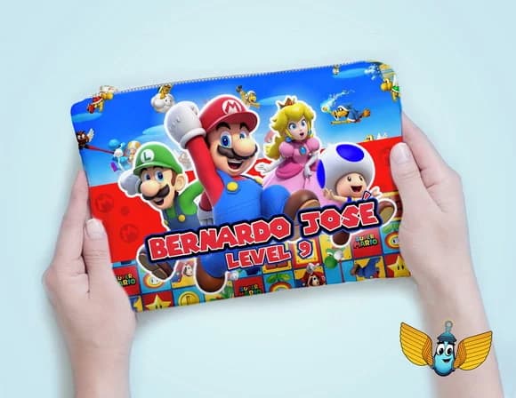 Necessaire Super Mario Personalizada
