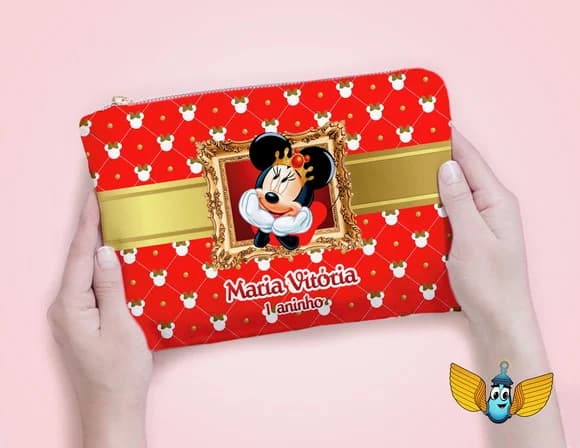 Necessaire Minnie Realeza Personalizada
