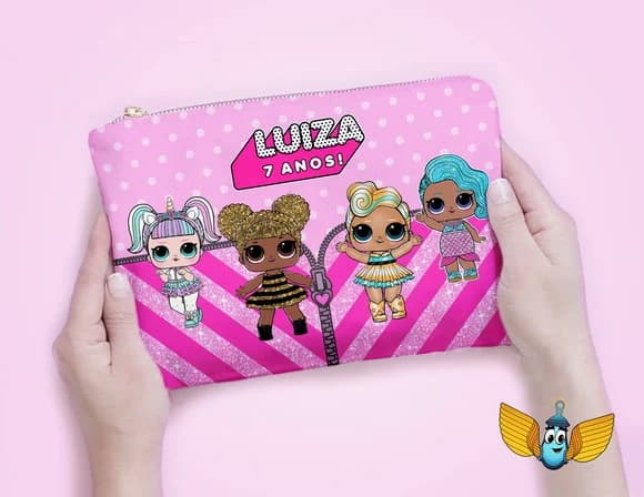 Necessaire Lol Pink Personalizada