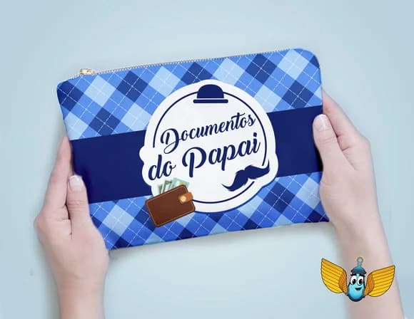 Necessaire Dia dos Pais - Documentos do Papai