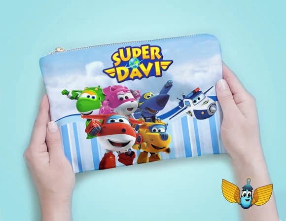 Necessaire Super Wings Personalizada
