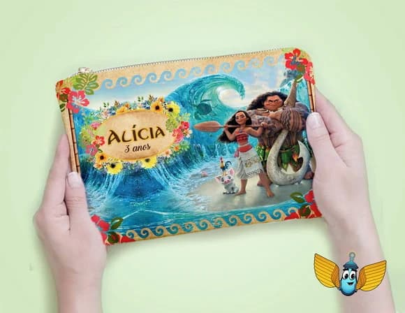 Necessaire Moana Personalizada
