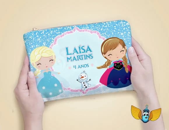Necessaire Frozen Cute - Personalizada