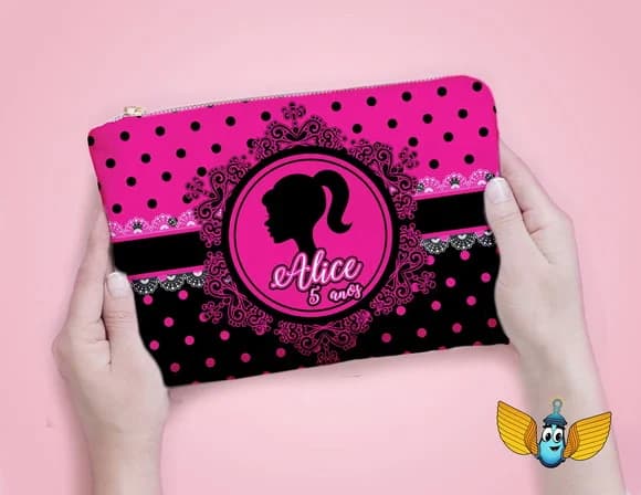 Necessaire Barbie Pink - Personalizada