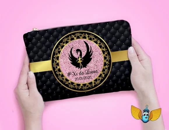 Necessaire Cisne Negro Personalizado