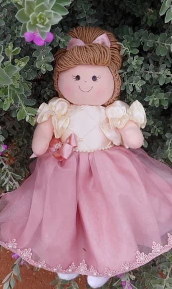 Boneca Personalizada para Quarto de Bebê - Decoração