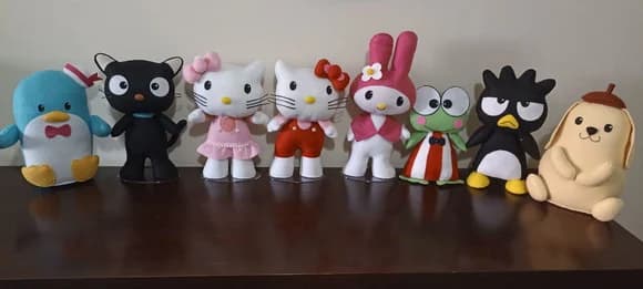 Hello Kitty em Feltro