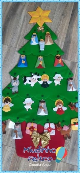 Arvore Montessoriana Presépio - Natal