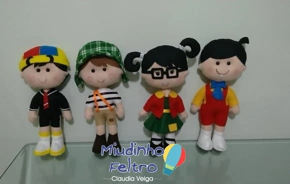 Personagens da Turma do Chaves - Valor Unitário