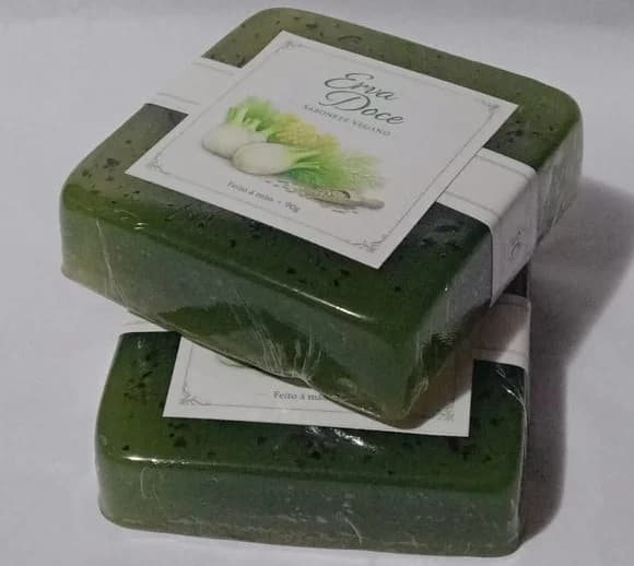 Sabonete Vegano Luxo - Erva Doce