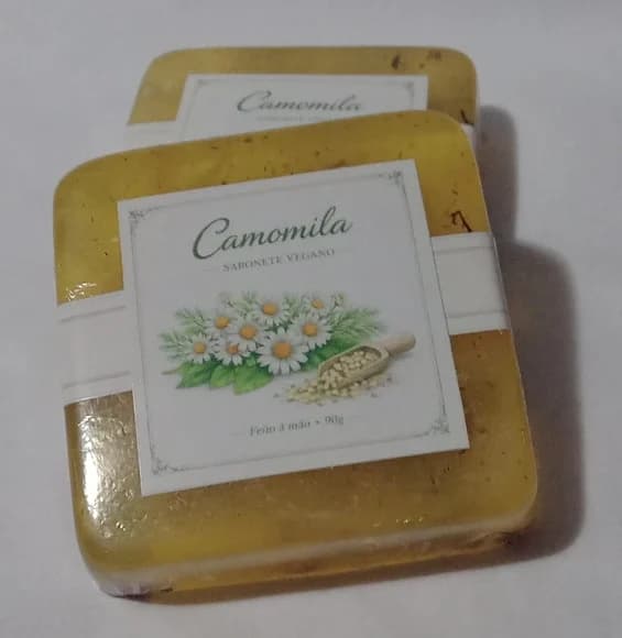 Sabonete Vegano Luxo - Camomila
